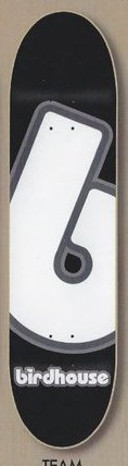 Birdhouse Giant b Logo (Black) deck in the Blitz Distribution 2003 Fall