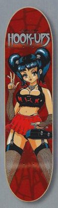 Hook-Ups School Girl Raven deck in the Blitz Distribution 2003 Fall