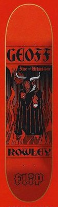 Flip Rowley Fire and Brimstone deck in the Blitz Distribution 2003 Fall