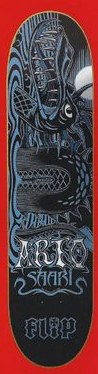 Flip Saari Serpent deck in the Blitz Distribution 2003 Fall