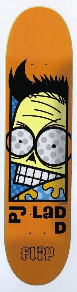 Flip Ladd Lurker (Pop Art) deck in the Blitz Distribution 2004 Fall