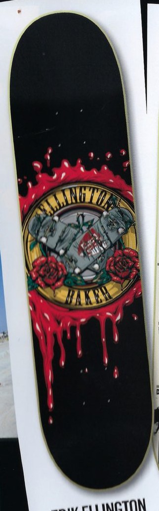 Baker Ellington Boards N' Roses deck in the Blitz Distribution 2004 Fall