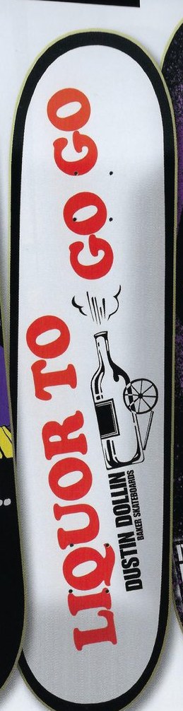 Baker Dollin Booze Cannon deck in the Blitz Distribution 2004 Fall