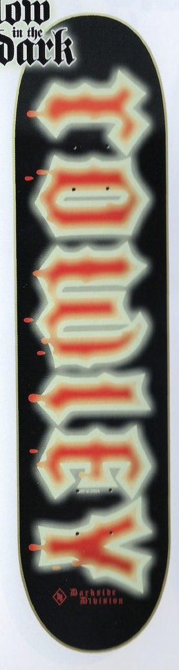 Flip Rowley DD Blood Logo deck in the Blitz Distribution 2004 Fall