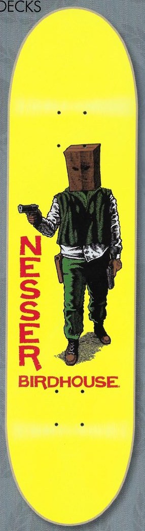 Birdhouse Nesser Zodiac deck in the Blitz Distribution 2004 Fall