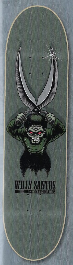 Birdhouse Santos Scissor Man deck in the Blitz Distribution 2004 Fall