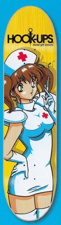 Hook-Ups Nurse Sakura deck in the Blitz Distribution 2004 Fall