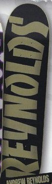 Baker Reynolds Reynolds Logo deck in the Blitz Distribution 2004 Spring