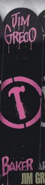 Baker Greco Hammer (Pink) deck in the Blitz Distribution 2004 Spring