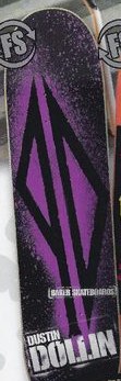 Baker Dollin Sprayed PD Logo deck in the Blitz Distribution 2004 Spring