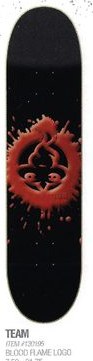 Firm Blood Flame Logo deck in the Blitz Distribution 2004 Spring