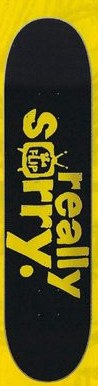 Flip DVD Scribble (Black) deck in the Blitz Distribution 2004 Spring