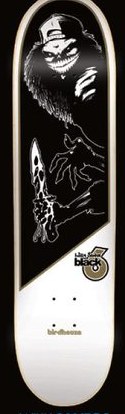 Birdhouse Santos Slasher deck in the Blitz Distribution 2007 Summer