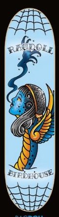 Birdhouse Ragdoll New Tattoo deck in the Blitz Distribution 2007 Summer