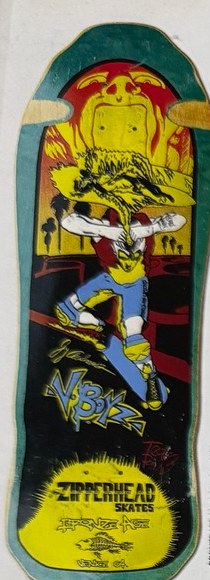 Bronze Age Adams deck in the The Disposable Skateboard Bible (Sean Cliver)