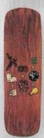 Powell Peralta Full Hawk deck in the Cali4nia Skate Express 1991 #64