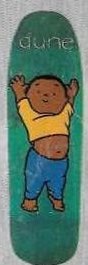 World Industries Dune deck in the Cali4nia Skate Express 1991 #64
