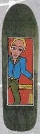 New Deal Templeton V-Ply deck in the Cali4nia Skate Express #65 1991