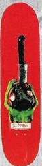 Alien Workshop Stabby deck in the Cali4nia Skate Express #71 1993