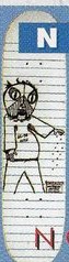 Alien Workshop Morgan Note Pad deck in the Cali4nia Skate Express #71 1993