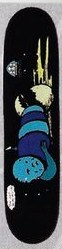 Alien Workshop Hatched deck in the Cali4nia Skate Express #73 1994