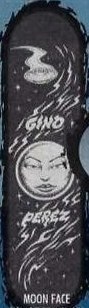 60/40 Perez Moon Face deck in the Cali4nia Skate Express #77 1995