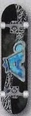 Acme 3D Crown A deck in the Cali4nia Skate Express 1995 #78