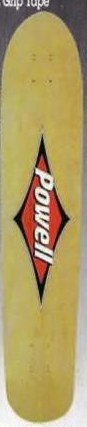 Powell Peralta Diamond Logo deck in the Cali4nia Skate Express #79 1996