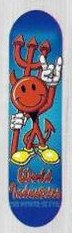 World Industries Evil Power deck in the Cali4nia Skate Express #80 1996