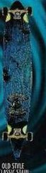 Sector 9 Old Style Classic Stain deck in the Cali4nia Skate Express #80 1996