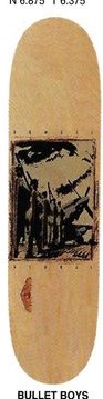 Powell Peralta Bullet Boys deck in the Cali4nia Skate Express #79 1996 Spring