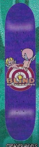 Blind Creager Angels deck in the Cali4nia Skate Express #81 1997