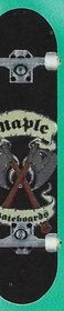 Maple Team Battle Axe deck in the Cali4nia Skate Express #82 1997