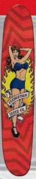 Foundation Brunette deck in the Cali4nia Skate Express #84 1997