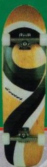 Sector 9 Pool Stick deck in the Cali4nia Skate Express #84 1997