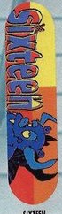 Sixteen Finkle deck in the Cali4nia Skate Express #83 1997 Summer/Fall