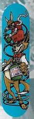 Powell Peralta Dr. Fox deck in the Cali4nia Skate Express #83 1997 Summer/Fall