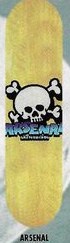 Arsenal Skull deck in the Cali4nia Skate Express #83 1997 Summer/Fall
