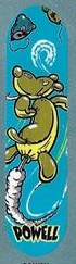 Powell Peralta Blister Blaster deck in the Cali4nia Skate Express #83 1997 Summer/Fall