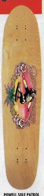 Powell Peralta Sole Patrol deck in the Cali4nia Skate Express #83 1997 Summer/Fall