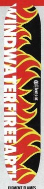 Element Flames deck in the Cali4nia Skate Express #83 1997 Summer/Fall