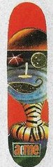 Acme Alien deck in the Cali4nia Skate Express #70 1993