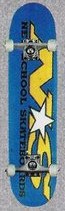 New School Star Logo deck in the Cali4nia Skate Express #75 1994