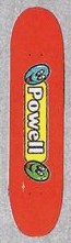 Powell Peralta Candy Bar deck in the Cali4nia Skate Express #75 1994