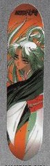 Hook-Ups Vampire Girl deck in the Cali4nia Skate Express #75 1994