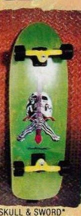 Powell Peralta Skull & Sword deck in the CCS 1990 Fall