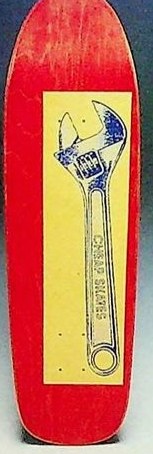 California Cheap Wrench deck in the CCS 1991 Winter