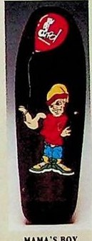 New School Mama's Boy deck in the CCS 1991 Winter