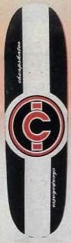 California Cheap Big "C" Slick deck in the CCS 1992 Winter