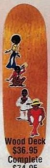 California Cheap Street Seen Wood deck in the CCS 1992 Winter